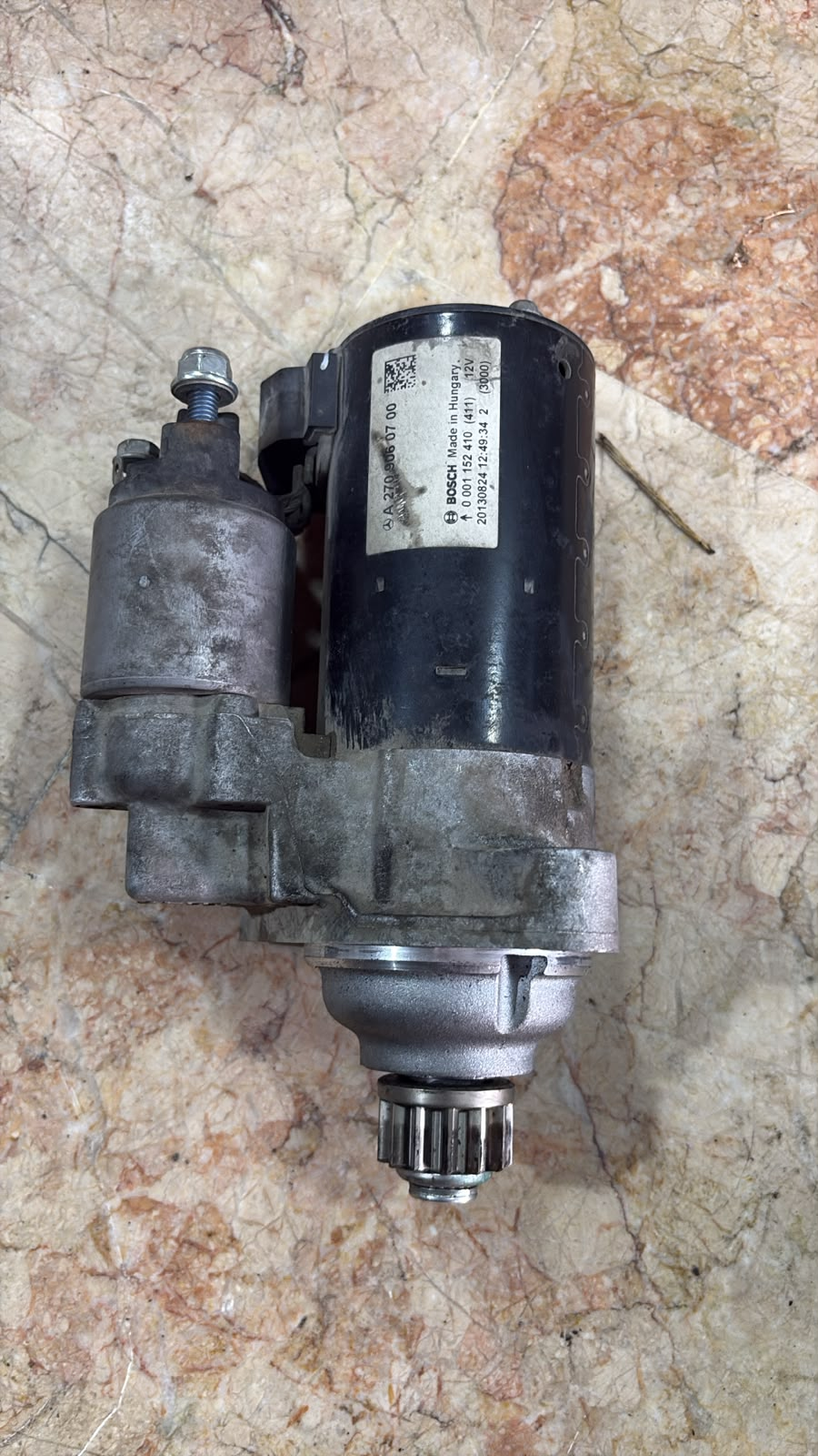 MERCEDES W117 W176 W246 A CLA B MARŞ DİNAMOSU